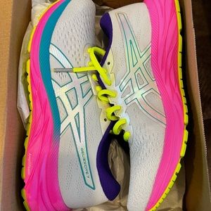 Brand New With Tags Women’s ASICS athletic shoes. Size 8